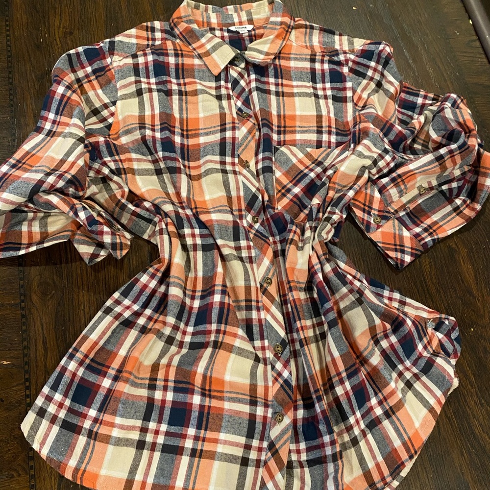 Plaid Long Sleeve Shirt
